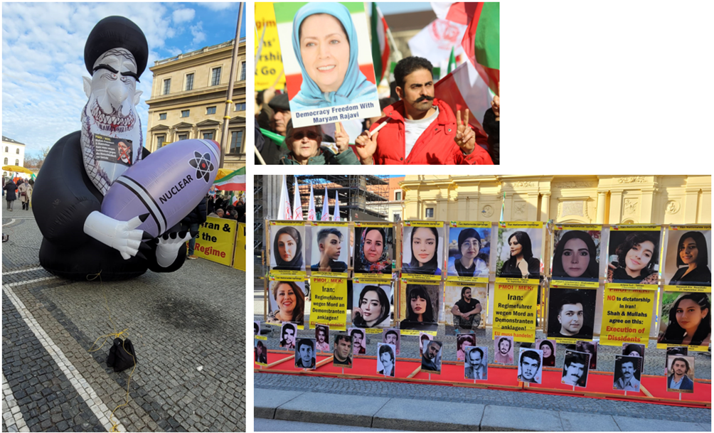 Münchener Sicherheitskonferenz: Iranischer Widerstand fordert eine entschiedene Politik gegen die Mullahs